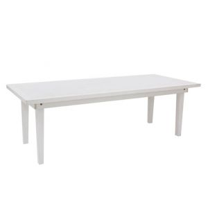 Palermo Dining Table, White Wash